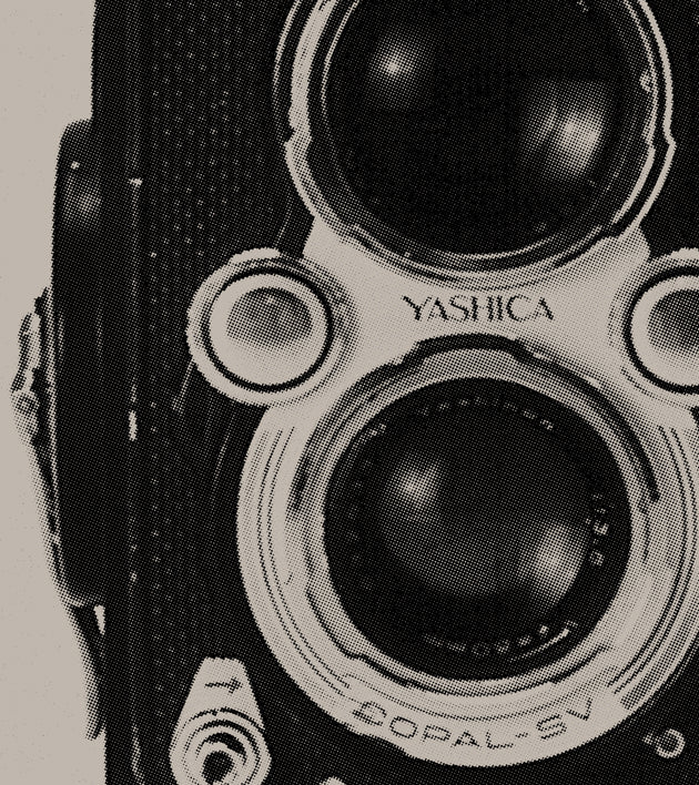 "YASHICA" NEW DESIGN 11x17 Poster