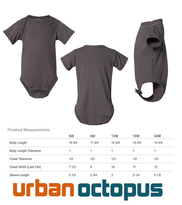 "Urban Octopus" baby onesie-NEW