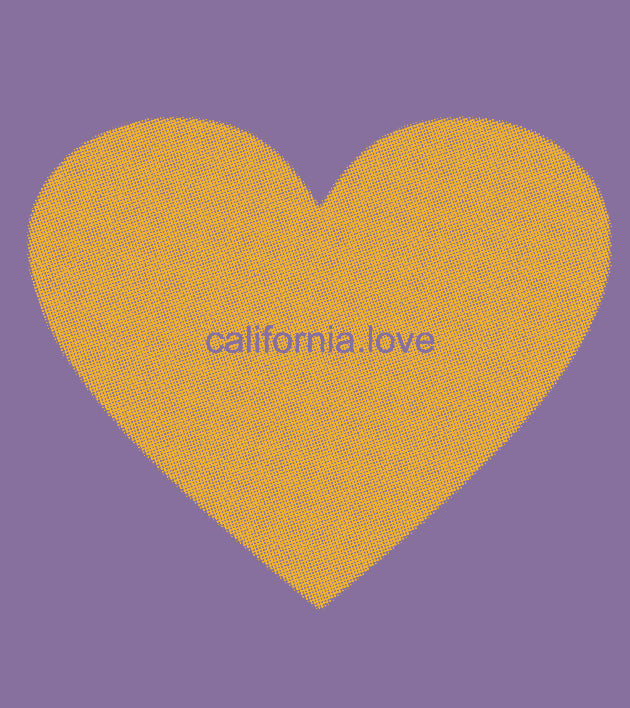 "califonia.love" baby onesie - NEW