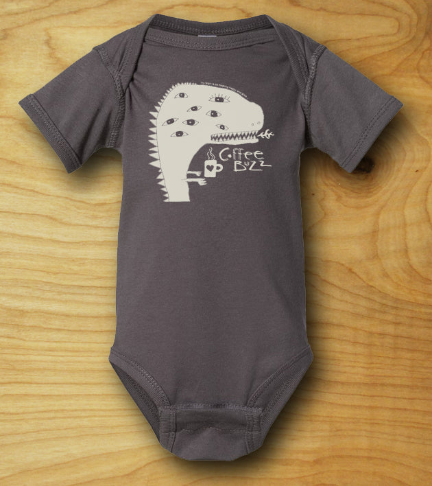 "Coffee Buzz" baby onesie - PREORDER