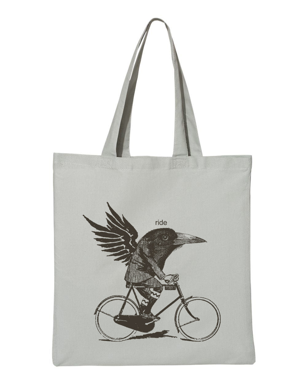 "RIDE" Tote canvas bag