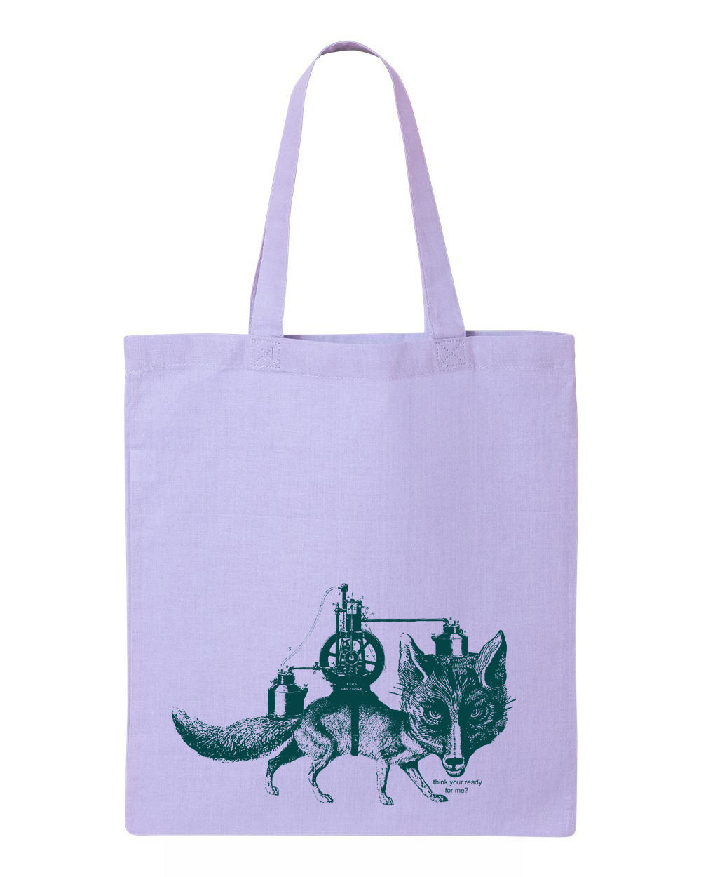 "The Fox" Tote canvas bag