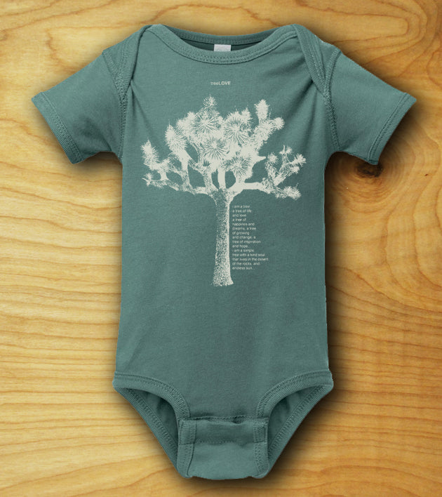 "Tree Love" baby onesie - NEW