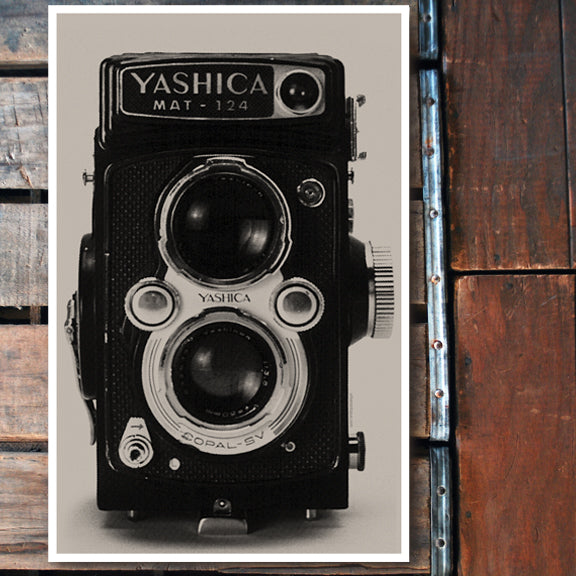 "YASHICA" NEW DESIGN 11x17 Poster