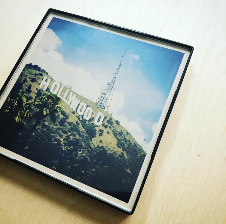 "Hollywood" 4x4 Print Framed