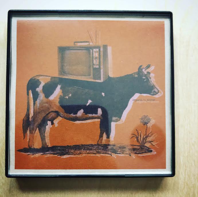 "Organic TV Dinner" 4x4 Print Framed