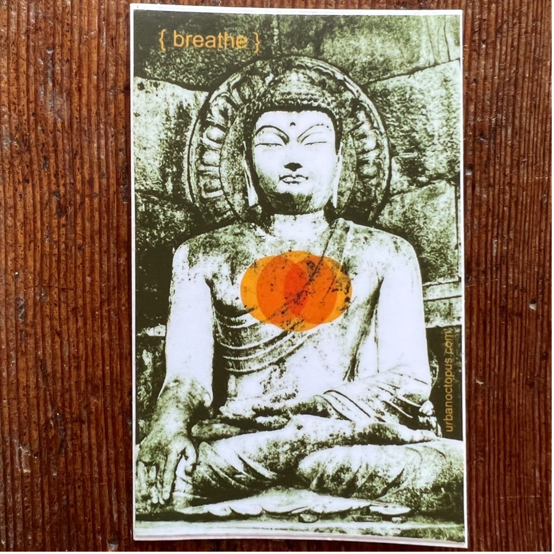 {breathe} Sticker