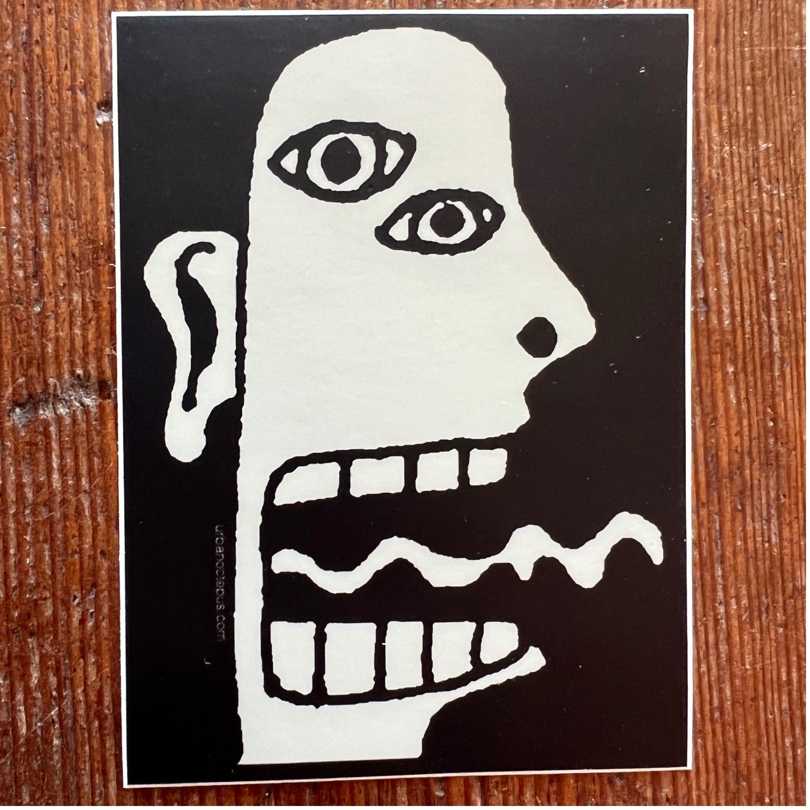 Scream Sticker