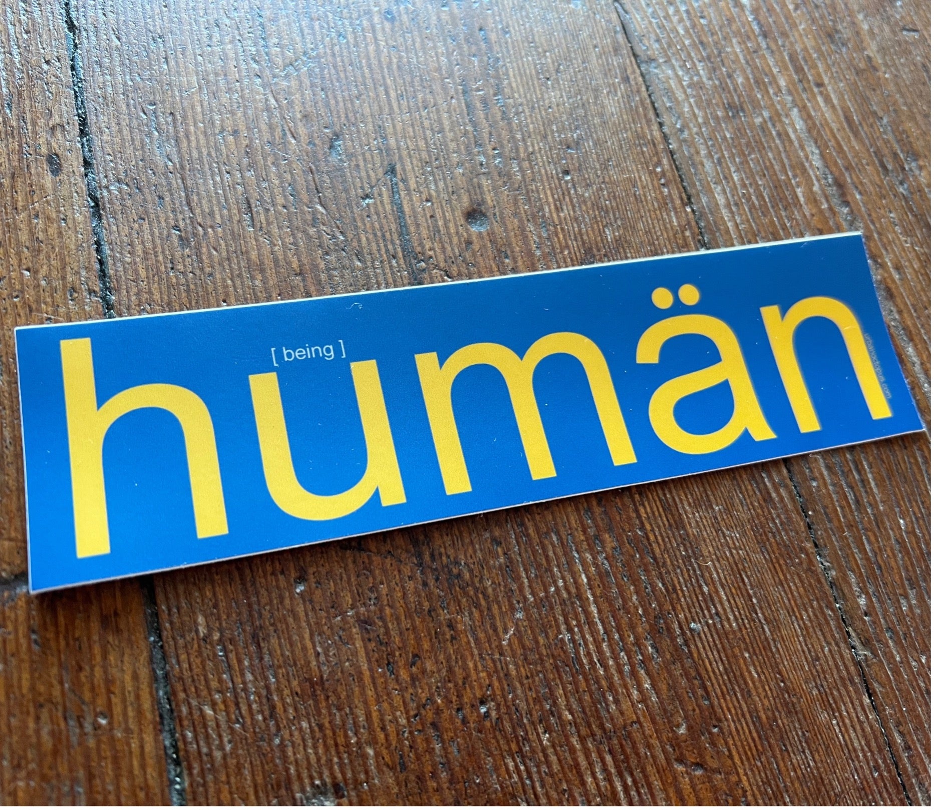 Being Human Sticker