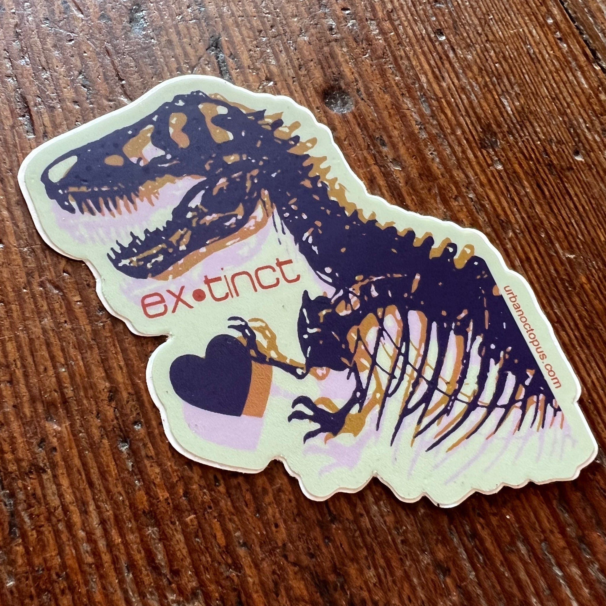 Ex•tinct♥︎ Sticker