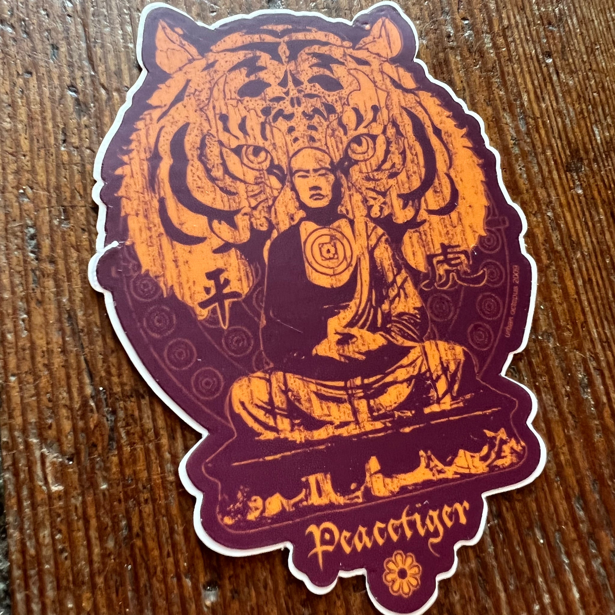 Peacetiger Sticker