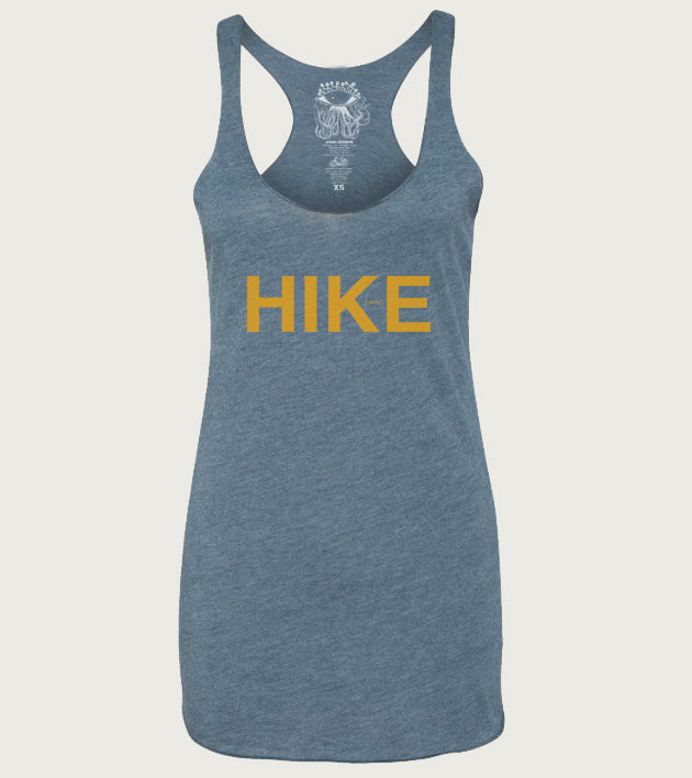 "HIKE LOVE" Ladies Tri-Blend Racerback Tank