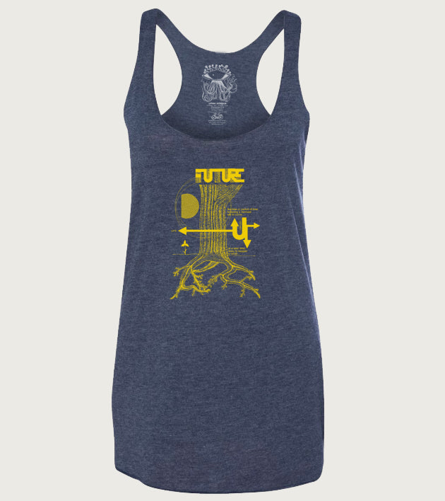 "Future" Ladies Tri-Blend Racerback Tank