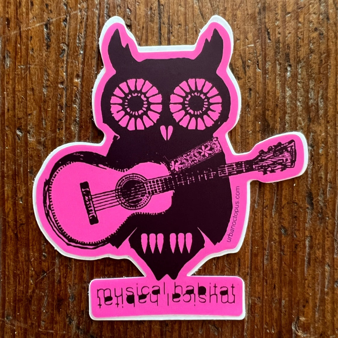 Musical Habitat Sticker