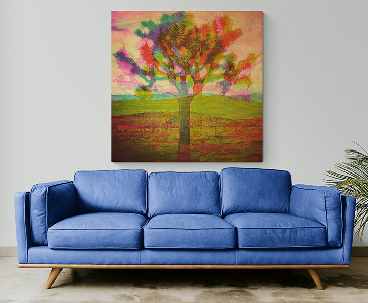 "TREE LOVE" 48X48 WOOD PRINT (New Item!)