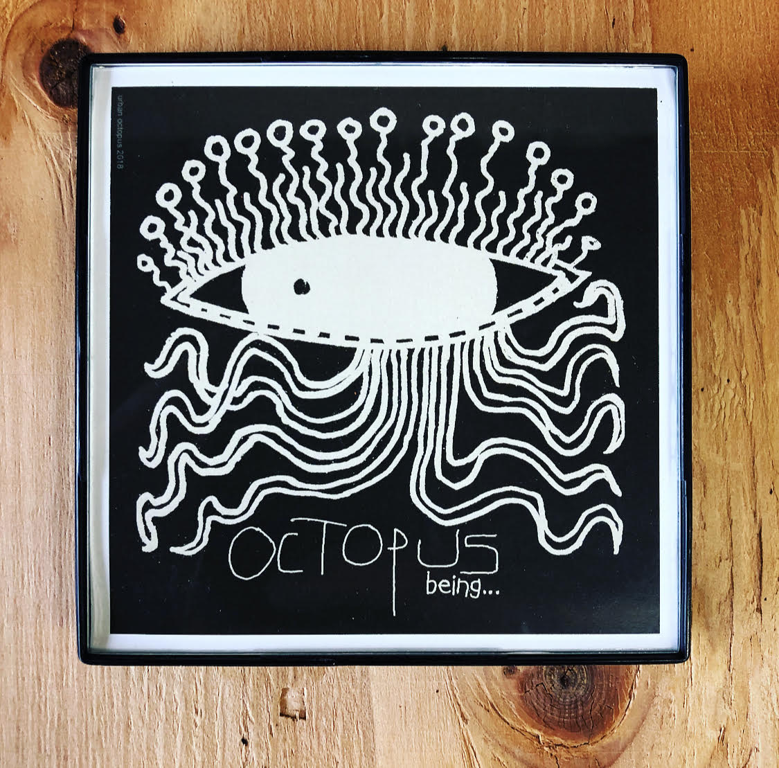 "Octopus Being" 4x4 Print Framed