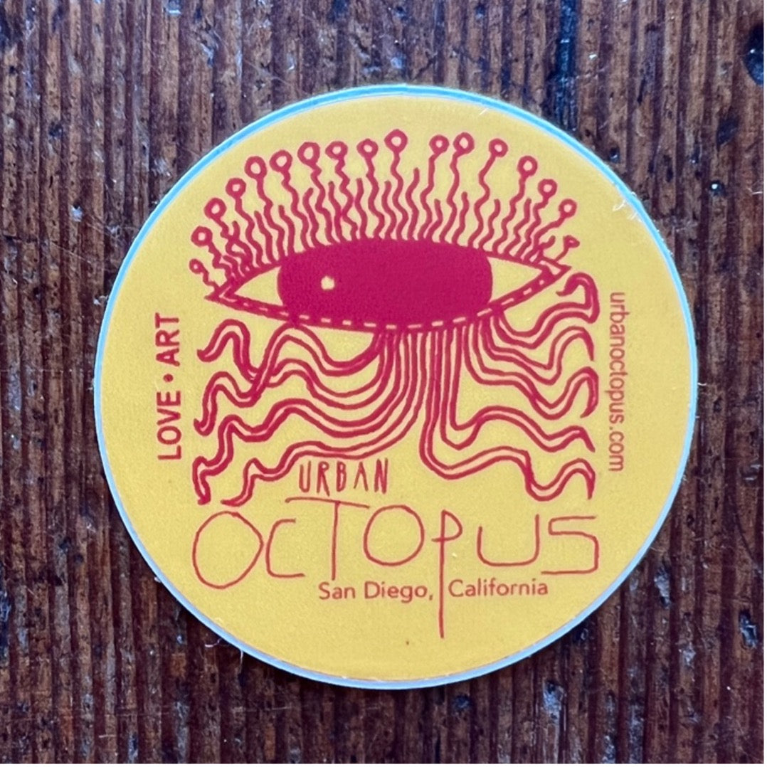 Urban Octopus Sticker