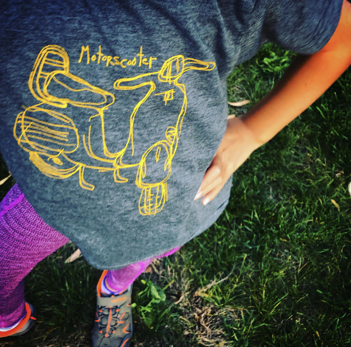 "Mortorscooter" Kids super soft-Blend Tee