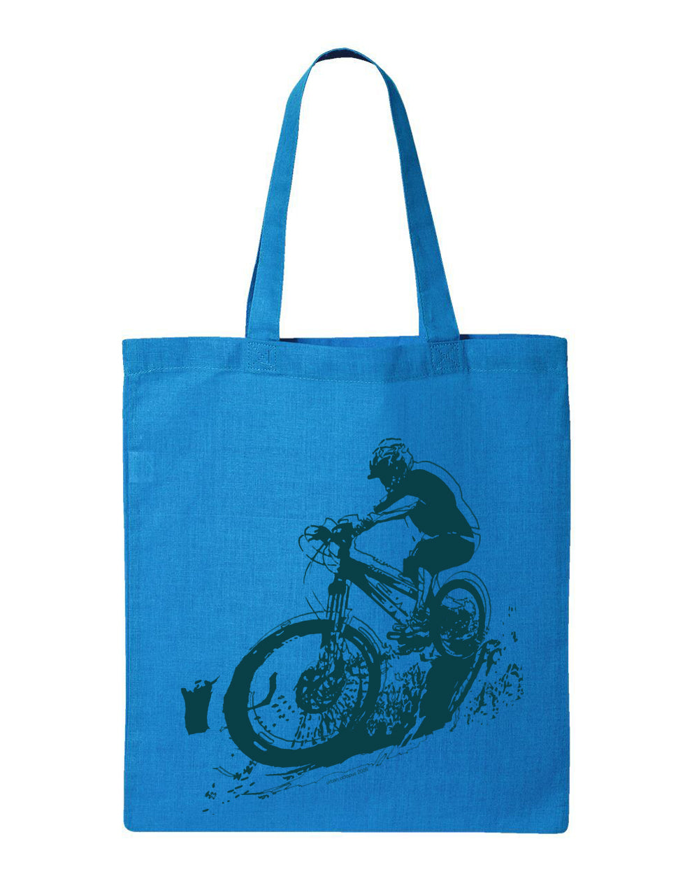 "Mountain Bike" Tote canvas bag
