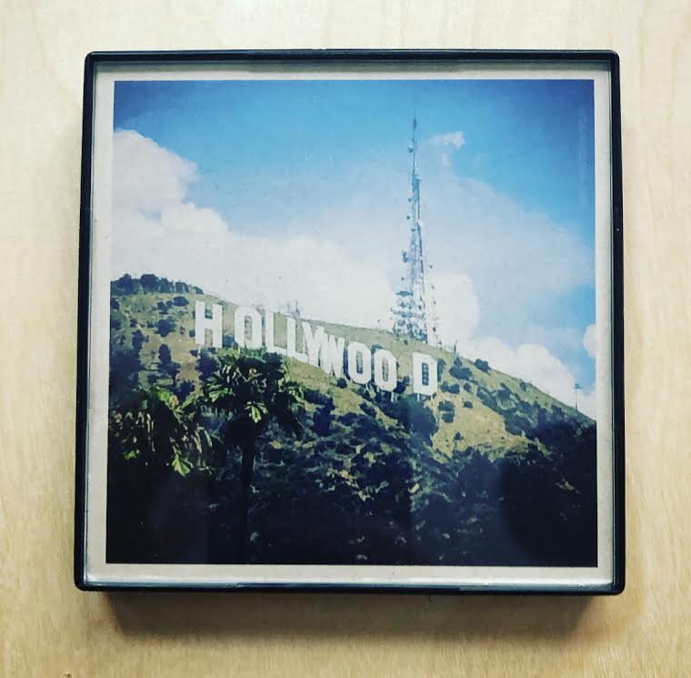 "Hollywood" 4x4 Print Framed