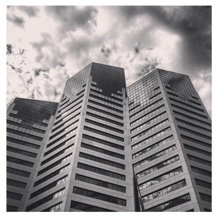 "DOWN TOWN" 4x4 Print