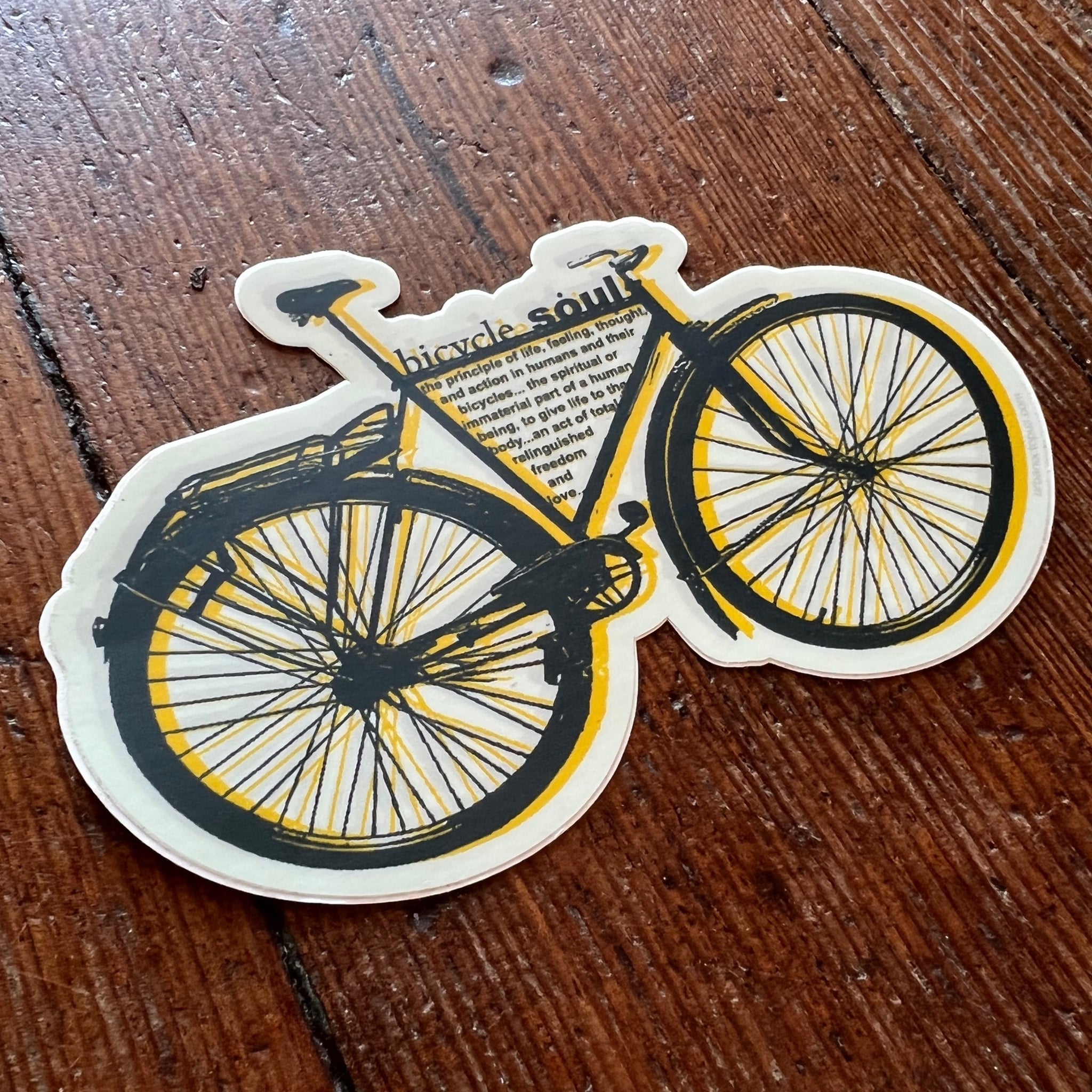 Bicycle Soul Sticker