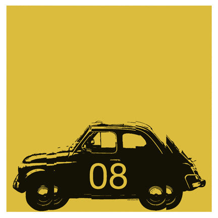 "FIAT" 4x4 Print