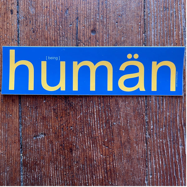 Being Human Sticker