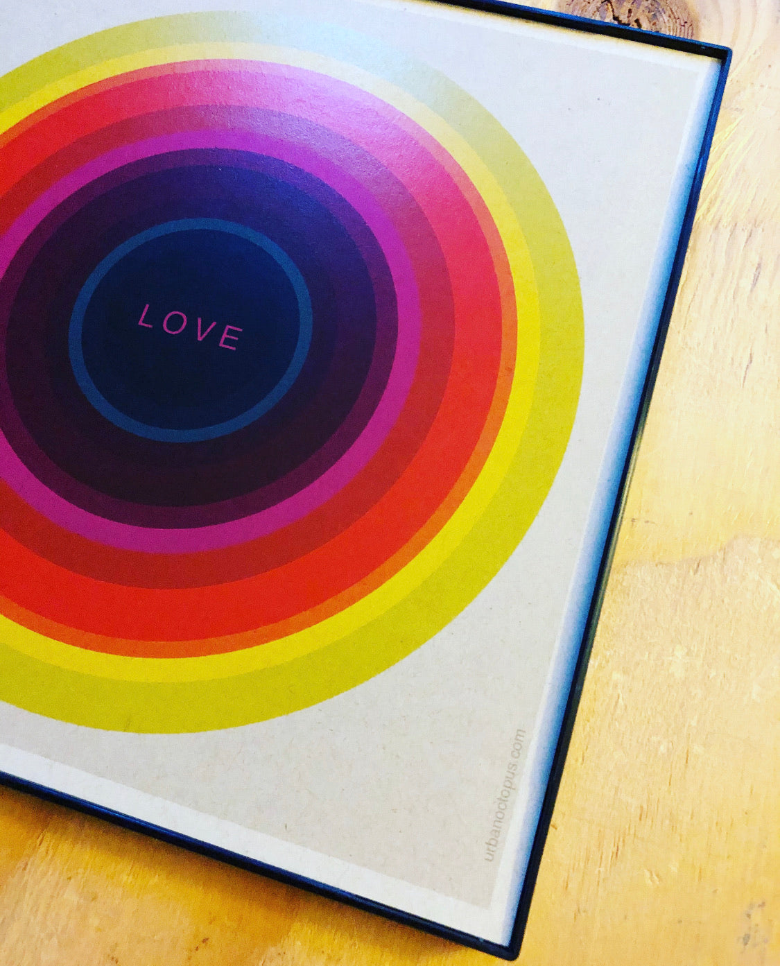 "LOVE" 8x8 Print Framed