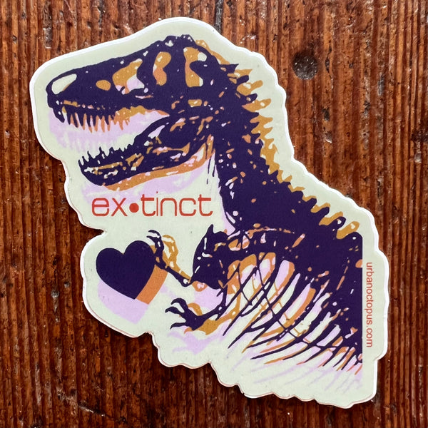 Ex•tinct♥︎ Sticker