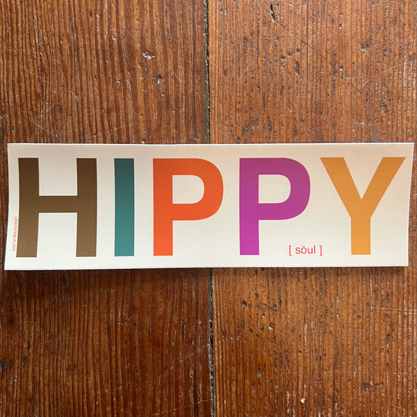 Hippy [Söul] Bumper Sticker
