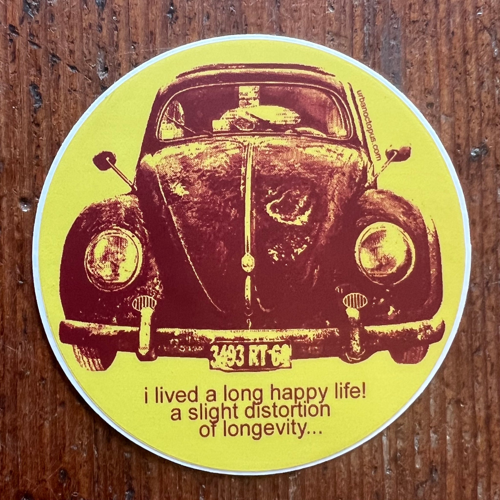 Longevity VW Bug Sticker