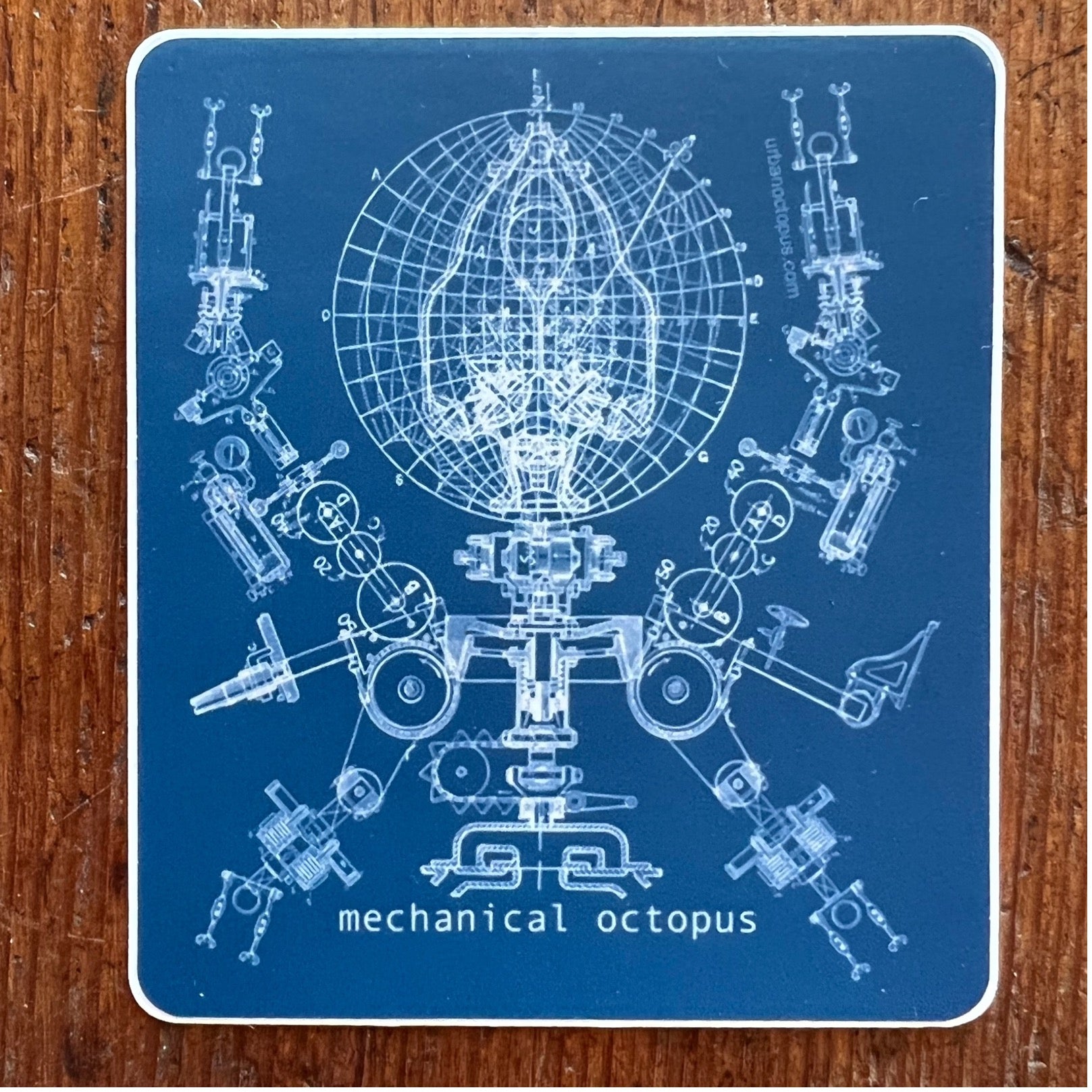 Mechanical Octopus Sticker