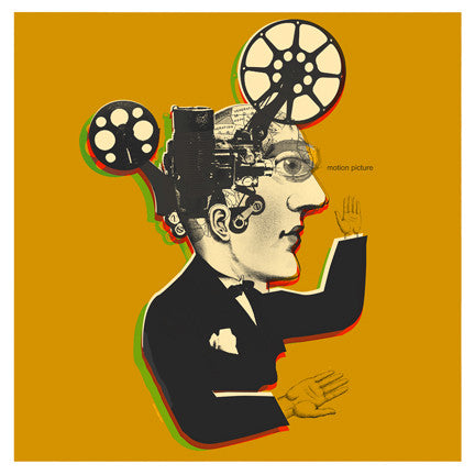 "Motion Picture" 4x4 Print