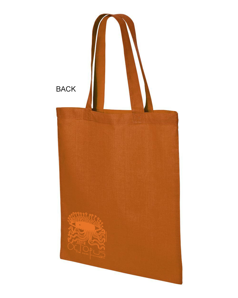 "The Octopus Sun" Tote canvas bag
