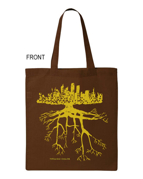 "Organic Chaos" Tote canvas bag