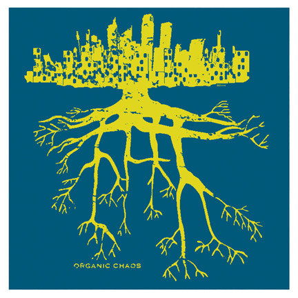 "Organic Chaos V2" 4x4 Print