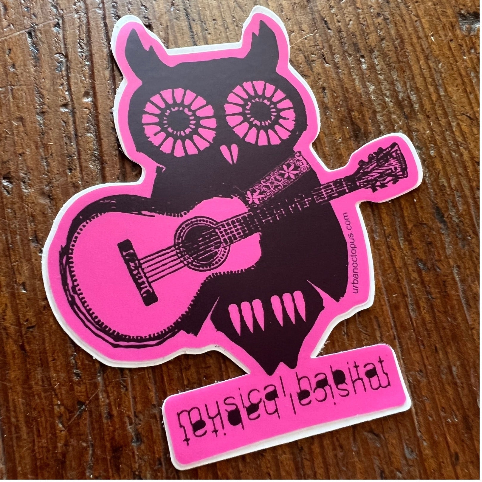 Musical Habitat Sticker
