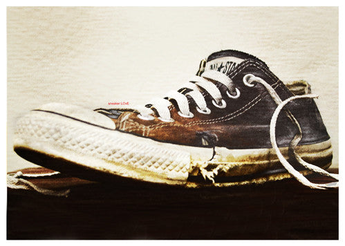 "sneaker LOVE" 5x7 Print