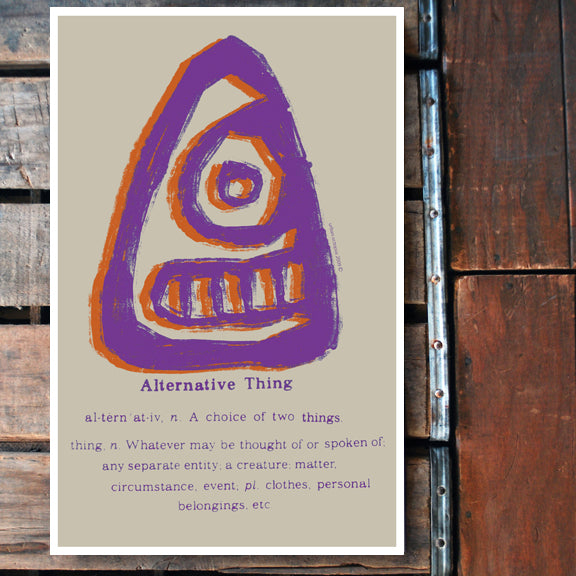 "Alternative Thing" 11x17 Poster