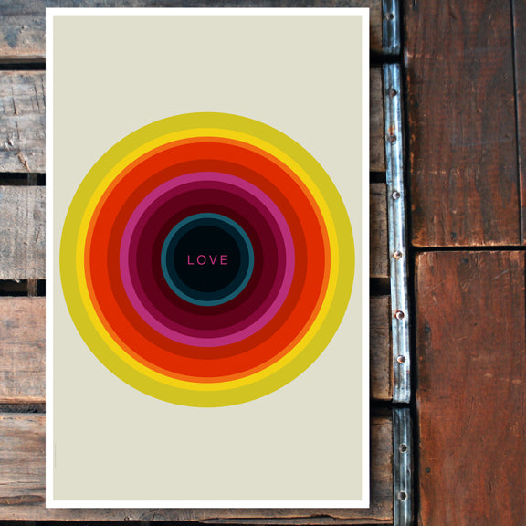 "LOVE" 11x17 Poster