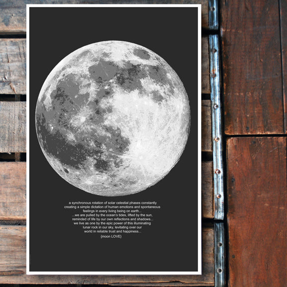 "Moon Love" 11x17 Poster