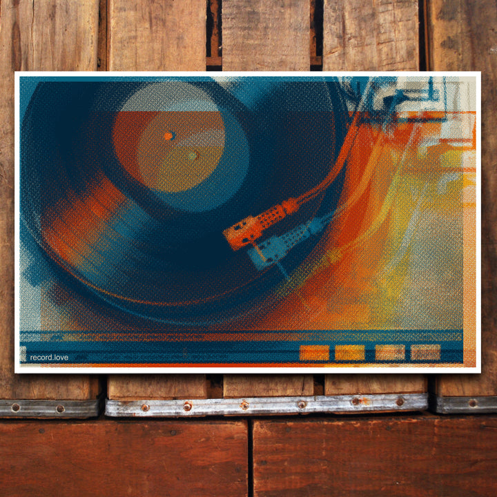"Record Love Blur" 11x17 Poster