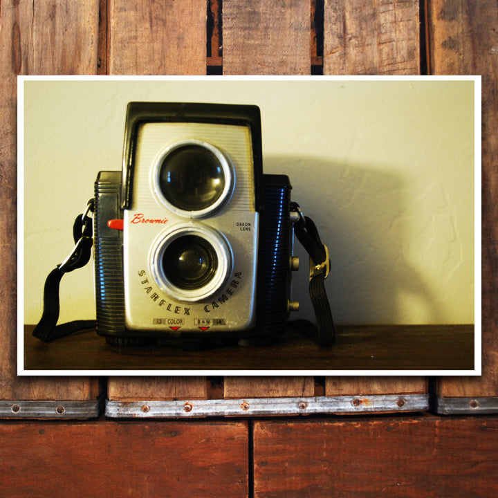 "Double Lens Camera" 11x17 Poster