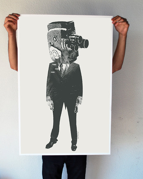 "Camera Man" 24x36 Giant Poster (New Item!)