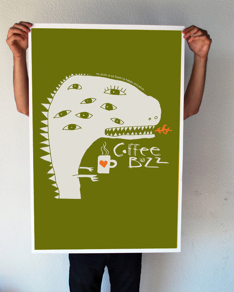 "Coffee Buzz" 24x36 Giant Poster (New Item!)