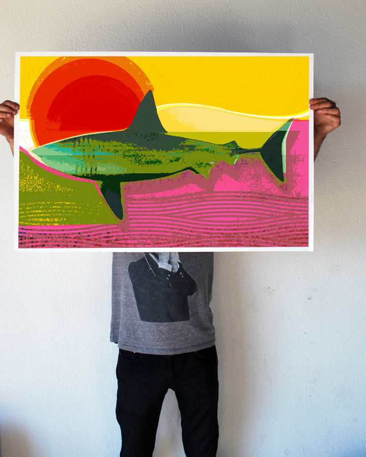 "Endless Shark Sun" 24x36 Giant Poster (New Item!)