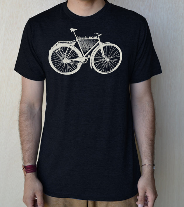 Lサイズ　bicycle route to wake Tshirt axolotl-on-a-bicycle-