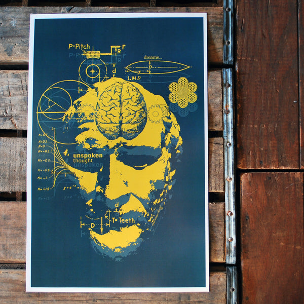 "Unspoken Thoughts" 11x17 Poster