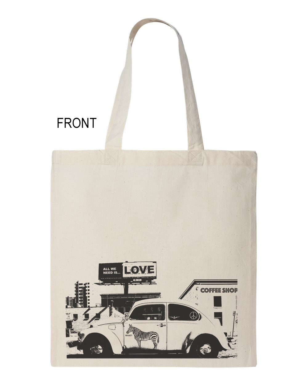 "urbn LOVE bug" Tote canvas bag